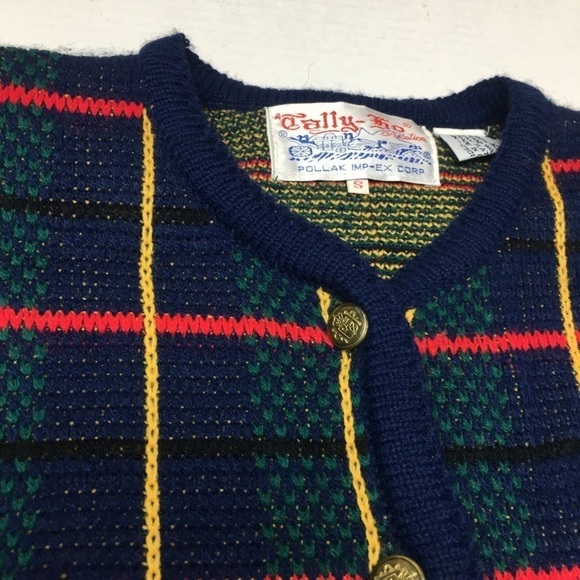 Tally-Ho Creation vintage Cardigan Sweater - Picture 2 of 10